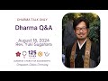 08/18/20024 Sunday Service Dharma Talk - Rev. Yuki