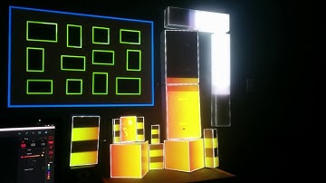 MAPPING TEST.  RESOLUME/HEAVYM/SYPHON-SPOUT