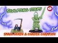 Sculpting steps of small death &amp; the chaotic champion.