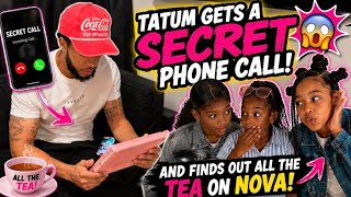 🚨 Tatum got a SECRET phone call... and let's just say she found out ALL the tea! 👀📱☕️