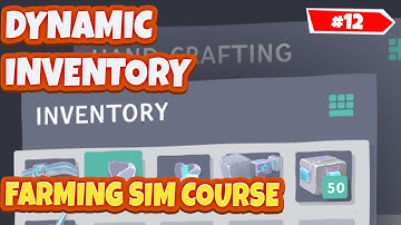 How To Create a Dynamic Inventory Using Code For a Farming Sim In Godot 4.3+