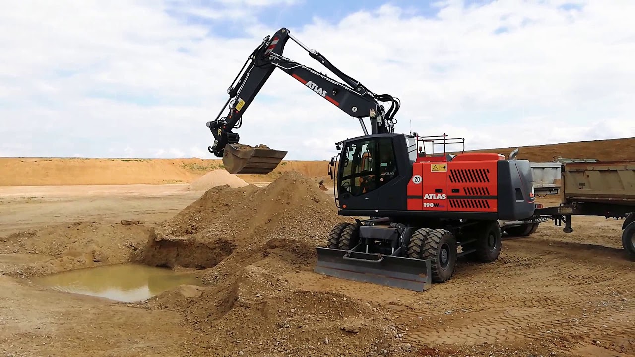 Atlas 190 W at work