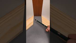 Perfect Wood Corners Every Time #shorts #woodworking #carpentry #woodworkingtips #joinery