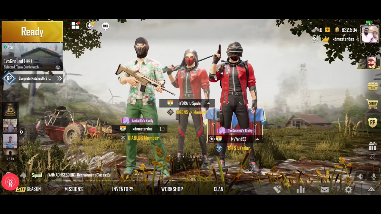 PUBG MOBILE live now！|| TDM || KDMASTERDAS