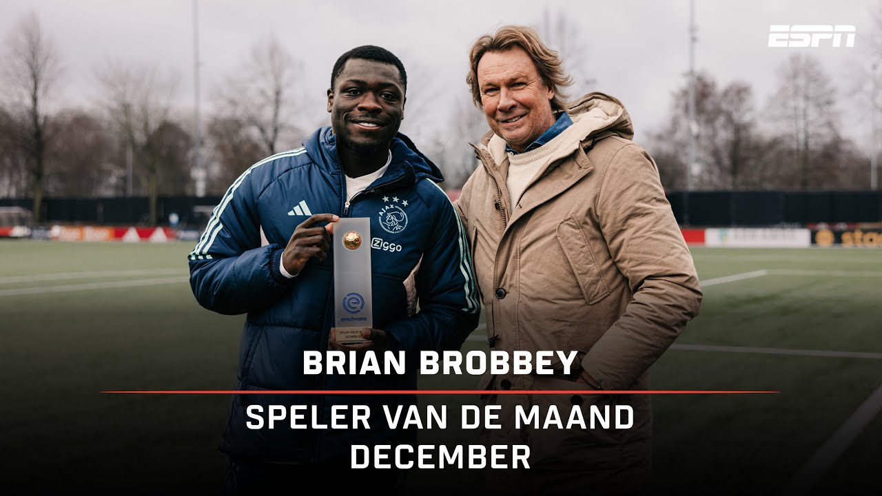 BROBBEY = Eredivisie-SPELER van de MAAND DECEMBER 👏🏆🔥
