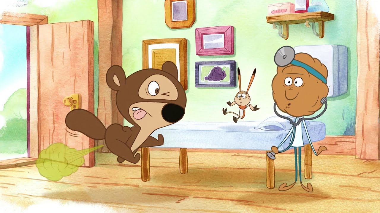 Gigglebug: Barry the Bear farting scene 🐻🍑💨