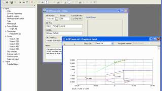 Oasys Slope - Input of Groundwater Data