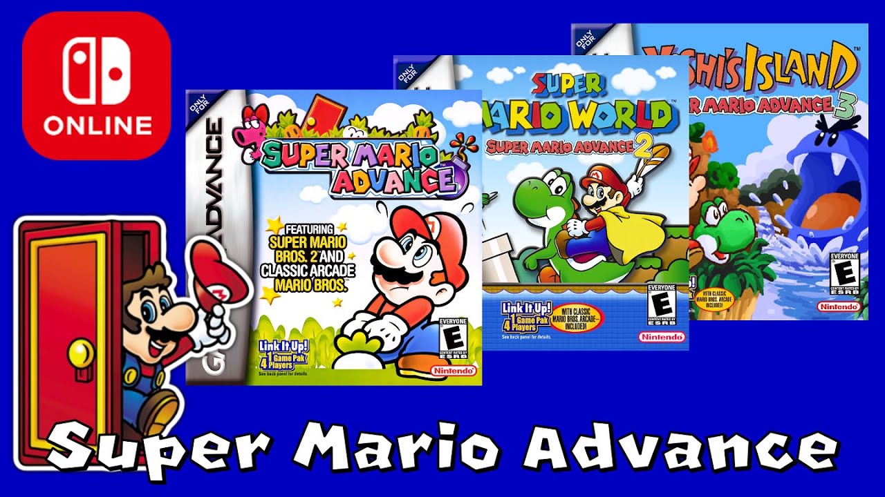 Play the whole Super Mario Advance series on Nintendo Switch from