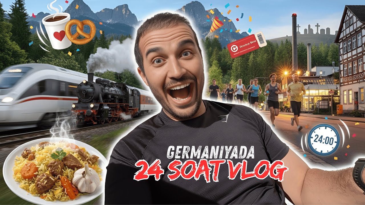 Germaniyada Hayot: Uy Narxlari, Osh Pishirdik, Zavodda Ish, Work & Travel, Tarixiy Poyezd, Yugurish!