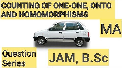 Counting of Homomorphisms | One-one, On-to | Zm to Zn | #JAMPYQ #groups #questionseries