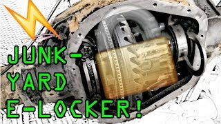 Super Duty Rear Axle JUNKYARD E Locker Swap!