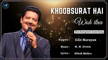 Khoobsurat Hai Woh Itna (Lyrics) - Udit Narayan | Rog | Irrfan Khan | 90s Hindi Love Romantic Songs