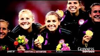 USWNT - Alex Morgan Olympics & Passing the Torch - ESPN's SportsCenter's Guiness Suite - 2013