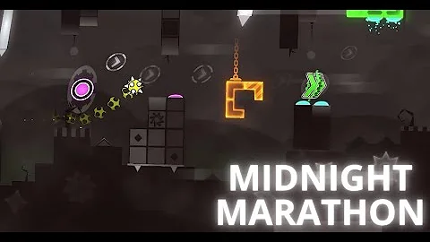 "Midnight Marathon" By YoLuke 100% (All Coins) Daily Level [Geometry Dash 2.2]