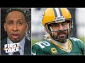 Stephen A. isn't surprised the Packers can't help Aaron Rodgers in free agency | First Take