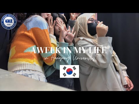 A week in my life as an international student in Hanyang University |hanging out with Korean friends