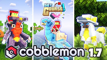 Cobblemon 1.7 FULL Update Overview – 100+ New Pokémon, Animations, Riding, Features!
