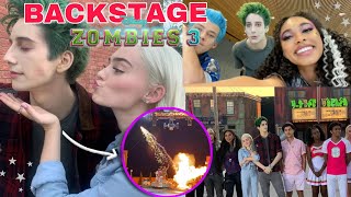 ZOMBIES 3 | Meg Donnelly, Milo Manheim | BACKSTAGE | DISNEY + 🧟