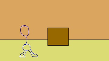 Two frame walk cycle