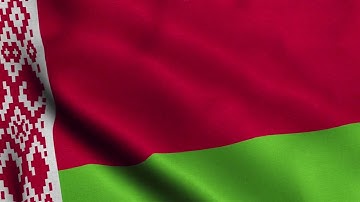 Belarus Waving Flag Animation Loop | Stock Footage | Animated Background | Royalty-Free