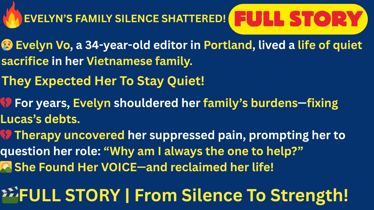 Family Silence Shattered Family Silence That Trapped Her! Family