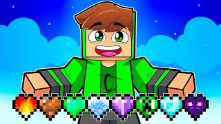 Minecraft but there are Custom Hearts!