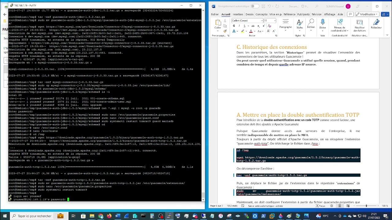 🔴 Apache Guacamole 2 Comment utiliser Apache Guacamol sécuriser vos conexions SSH RDP