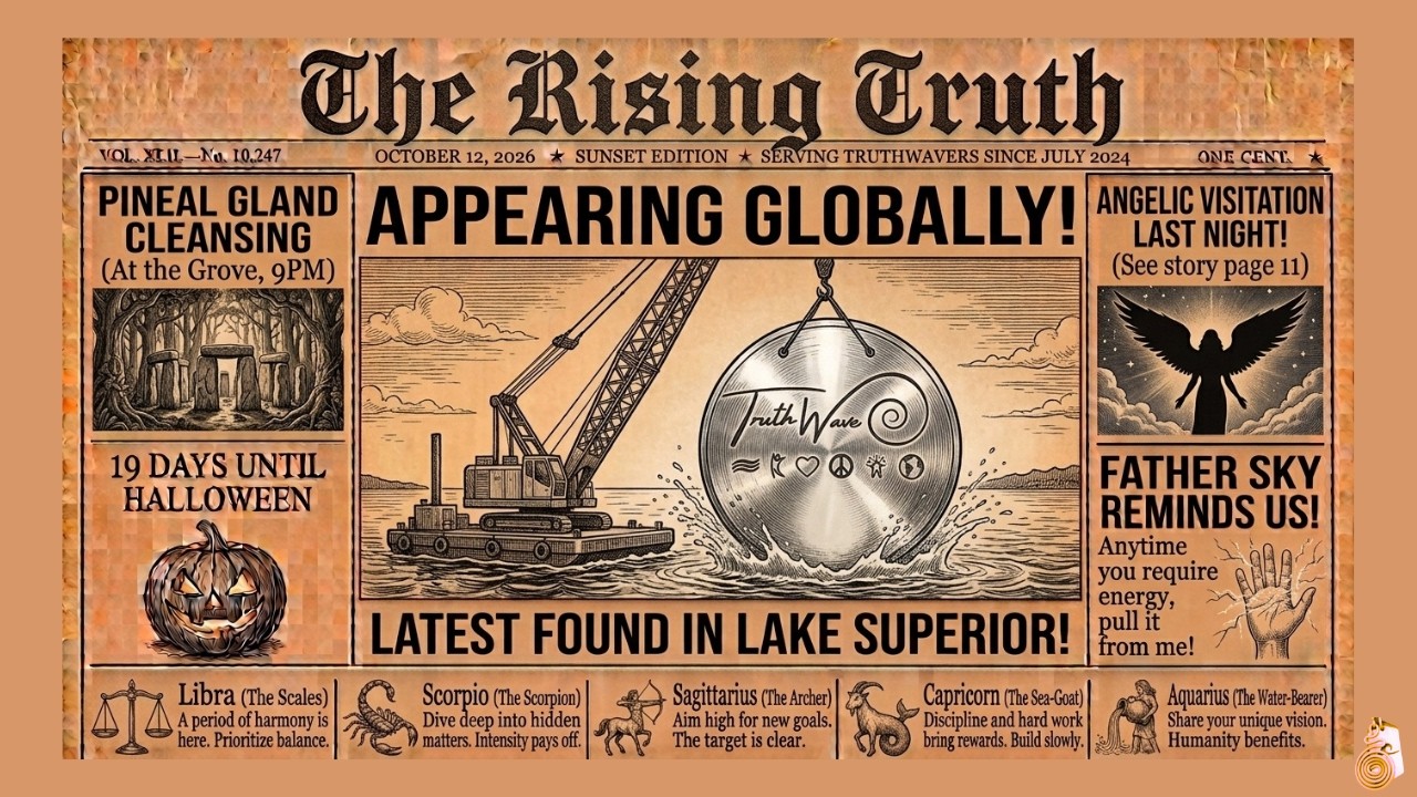 October 12  2026  TruthWave Monday (TacoTuesdayEve)  SunRISE Energy Session -