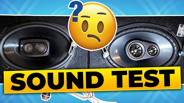 Sound Demo of Polk Audio DB692 DB 6x9 VS Kicker 43DSC69304 D-Series 6x9 let's see who sounds better!