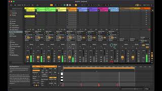 Portico-style song made with free open-source instruments