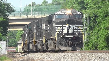 NS 8082 (GE ES 44AC) leads  NIT Hostler