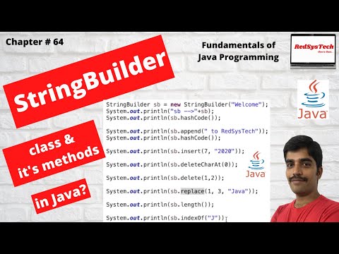 فيديو: كيف يعمل إلحاق StringBuilder؟