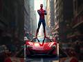 Spiderman has the best car #spiderman #joker #aquaman #marvel #ai #dc