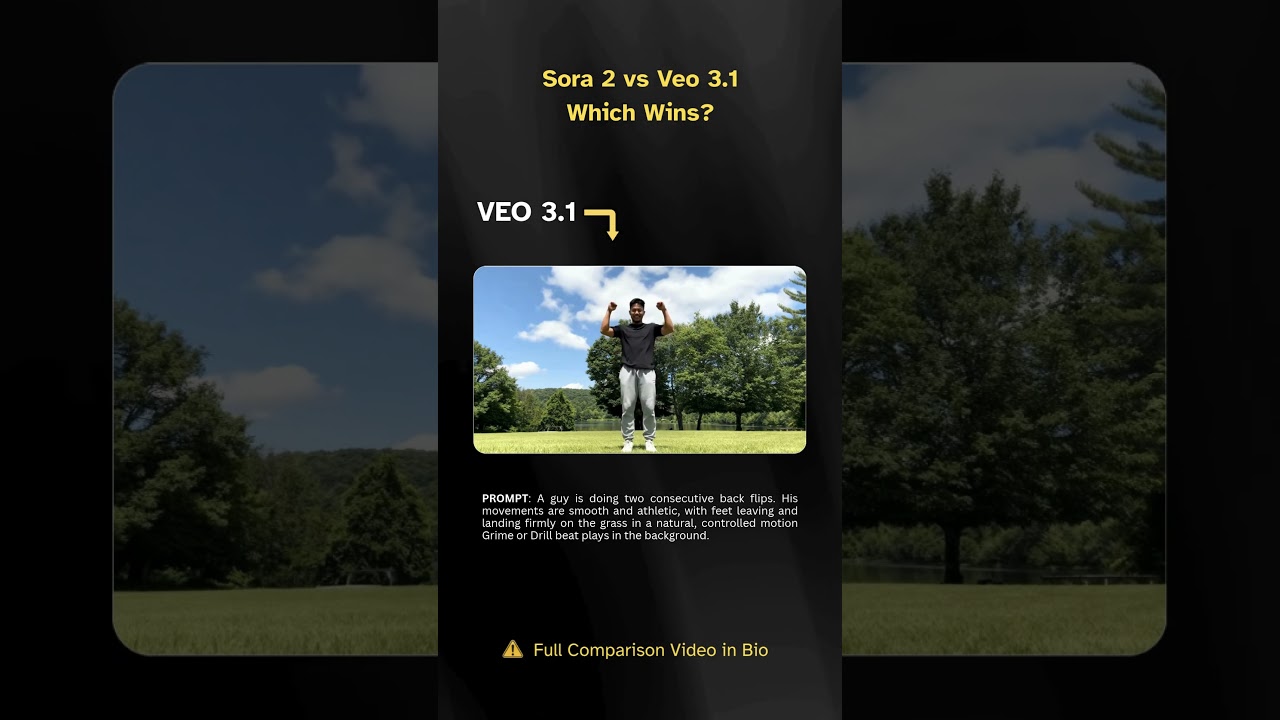 Сравнение Veo 3.1 и Sora 2: кто победит?