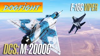 DCS: F-16 Viper Vs Mirage 2000C | Dogfight