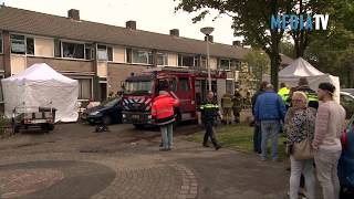 Vier doden bij woningbrand Cremerstraat Papendrecht