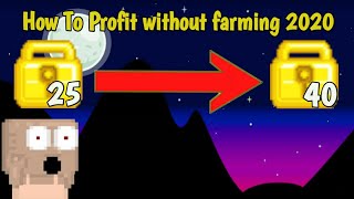 How To Profit without farming 2020 | Growtopia