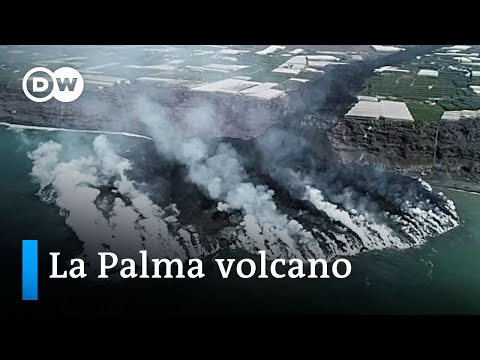 La Palma volcano eruption: Fear of explosions and toxic gases - DW News.