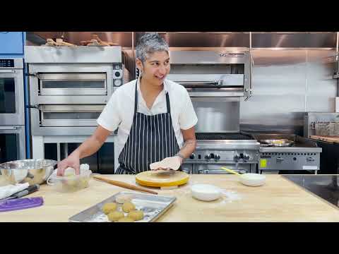 Celebrity chef Preeti Mistry teaches the art of Indian bread making