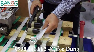 BANOG Dây đai buộc hàng composite, Bọ thép và thiết bị căng dây đai