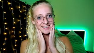ASMR Clicky Whispers, Inaudible and Spit Painting💚