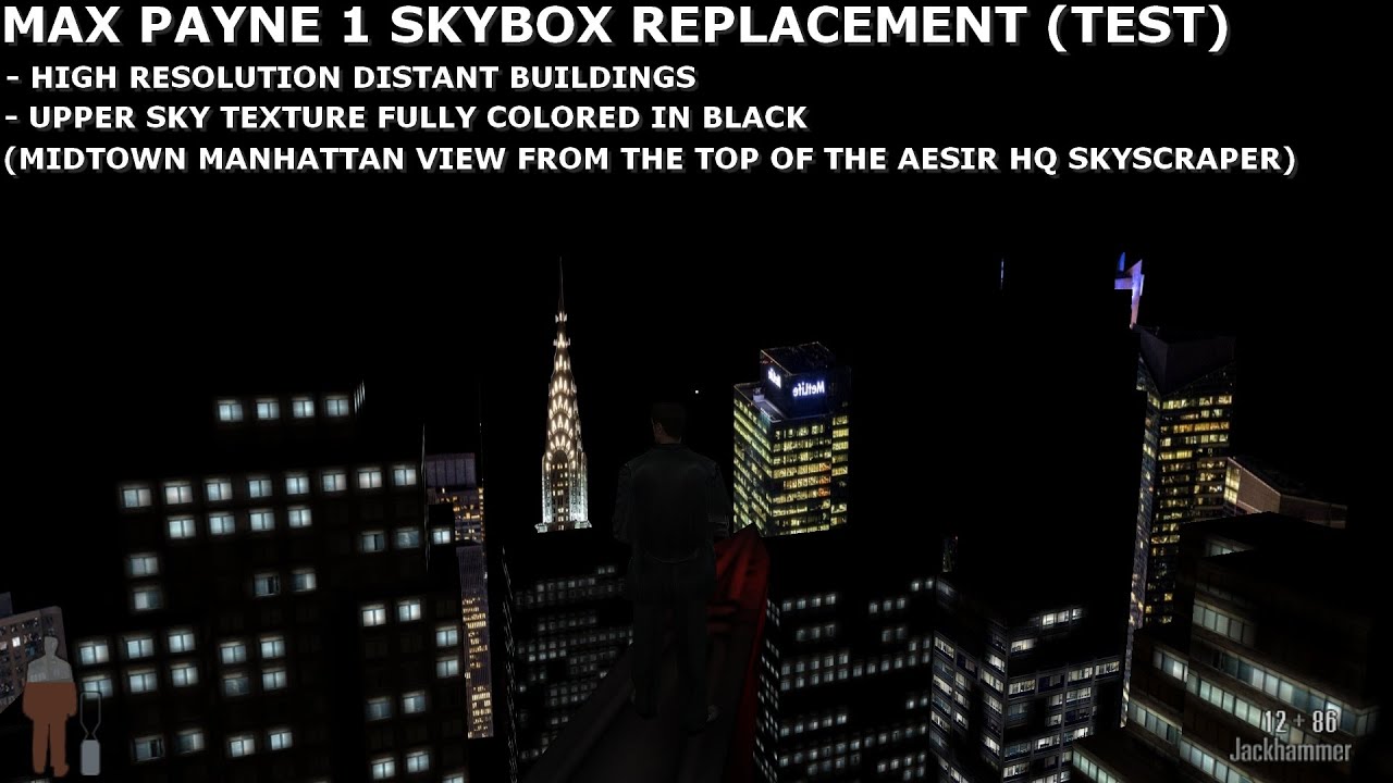 Max Payne 1 skybox replacements (Showcase tests) - YouTube