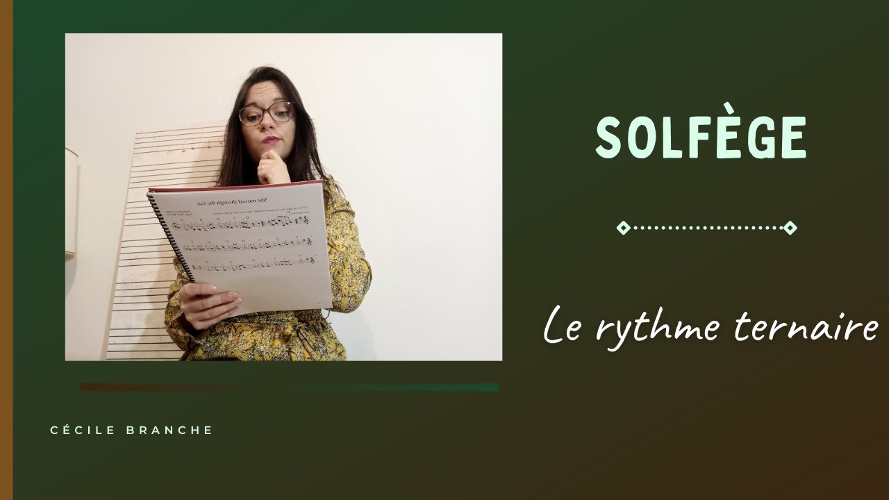 Solfège  - Le rythme ternaire