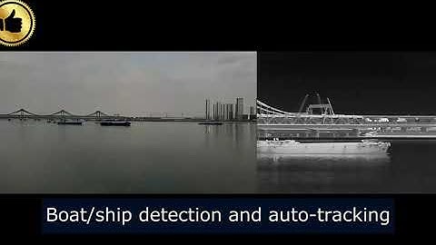 Long-Range Thermal PTZ Camera: 22-100x Zoom 2MP/4MP Custom for Fire Detection & Perimeter protection