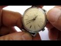 Poljot Alarm vintage 18 Jewels  wristwatch