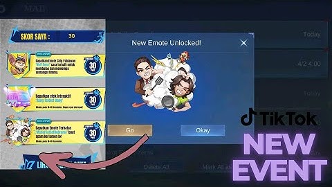 NEW 2 FREE EMOTE REDEEM CODE "MabarSatSetNoDrama" FROM TIKTOK