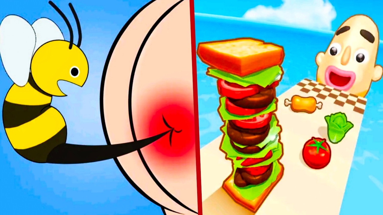 Help Me Tricky Story vs Sandwich Runner - All Levels Gameplay (Android,iOS)
