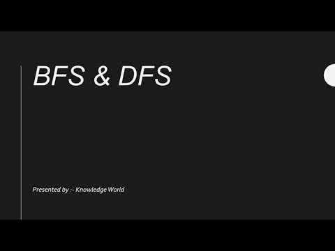 BFS & DFS | GATE | University Examination