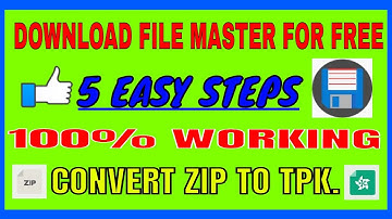 DOWNLOAD FILE MASTER FOR FREE 2020 | CONVERT ZIP TO TPK | 5 EASY STEPS | EASIEST TRICK | TechnoZen |