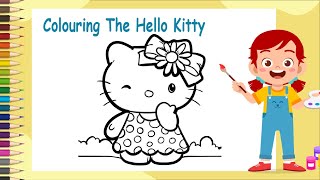 Hello Kitty Coloring Page |  Coloring Hello Kitty | The Coloring Page